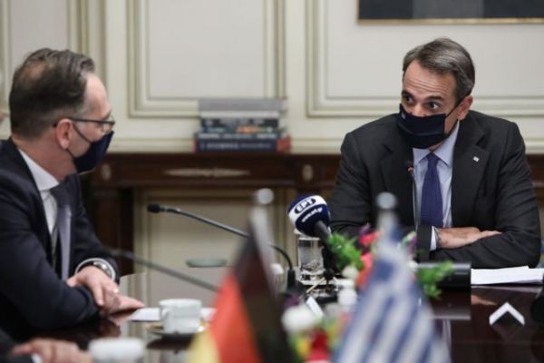 Μητσοτάκης με Μάας : Δεν συζητάμε με την Τουρκία – Το Oruc Reis αντιβαίνει στα συμφωνηθέντα