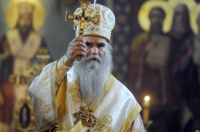 Εκοιμήθη ο Μητροπολίτης Μαυροβουνίου Αμφιλόχιος μετά από επιπλοκές από κοροναϊό