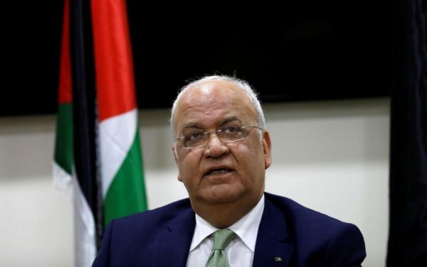 Κοροναϊός : Μολύνθηκε ο διαπραγματευτής των Παλαιστινίων Σάεμπ Ερεκάτ