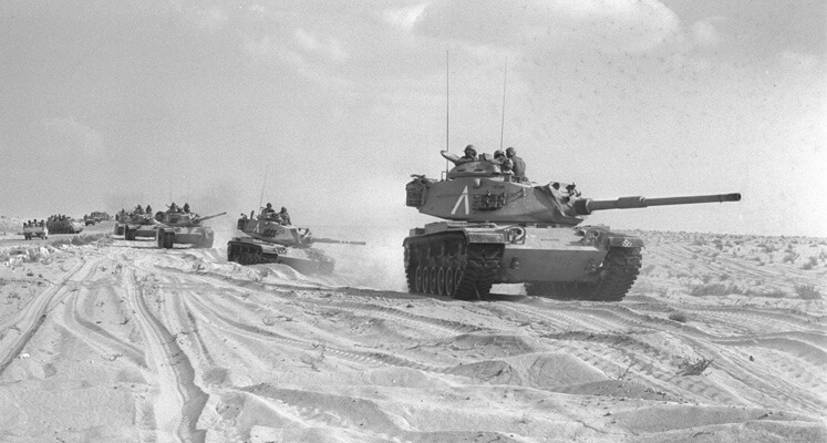 6 Οκτωβρίου 1973 : Ο αραβοϊσραηλινός Πόλεμος του Γιομ Κιπούρ