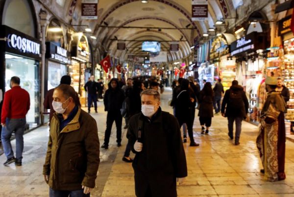 Τουρκία : 74 νεκροί από τον κοροναϊό και 1.984 κρούσματα σε ένα 24ωρο