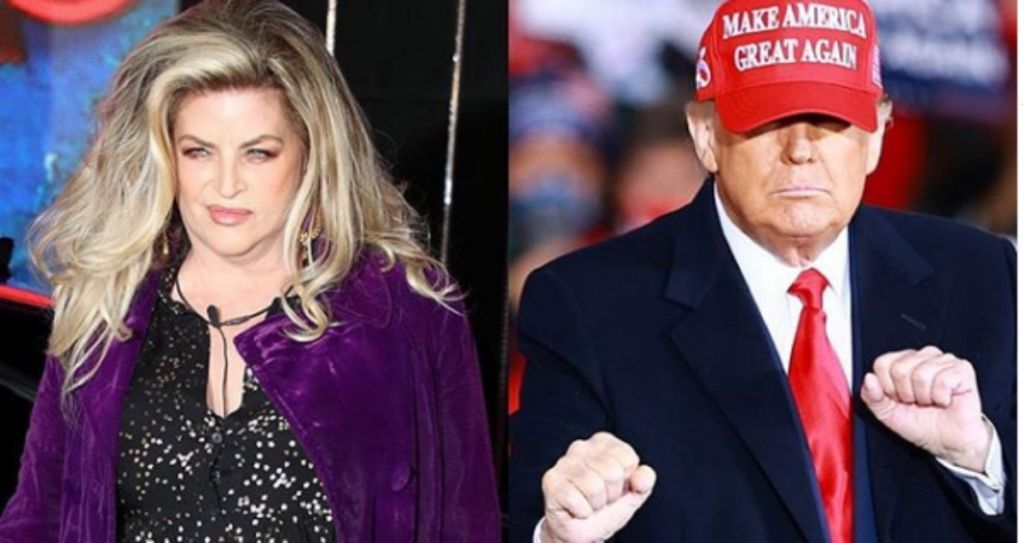 Κίρστι Άλεϊ : Σάλος στο Twitter για την δημόσια στήριξη της στον Τραμπ