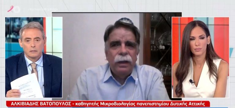 «Καμπανάκι» Βατόπουλου στο MEGA για κοροναϊό: Η κατάσταση είναι εξαιρετικά ρευστή