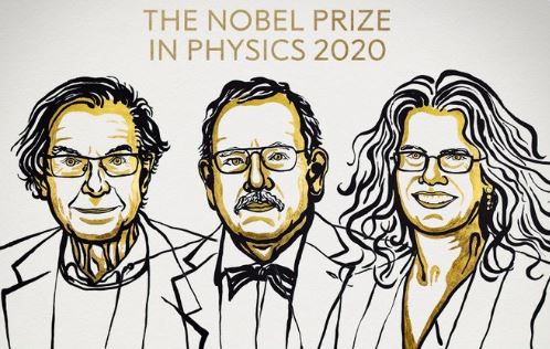 Νόμπελ Φυσικής 2020 : Απονεμήθηκε σε τρεις επιστήμονες για ανακαλύψεις σχετικά με τις μαύρες τρύπες