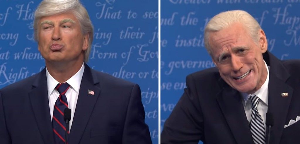 Ρεσιτάλ από Μπάλντουιν και Κάρεϊ στο SNL – Το σατυρικό debate που έγινε viral