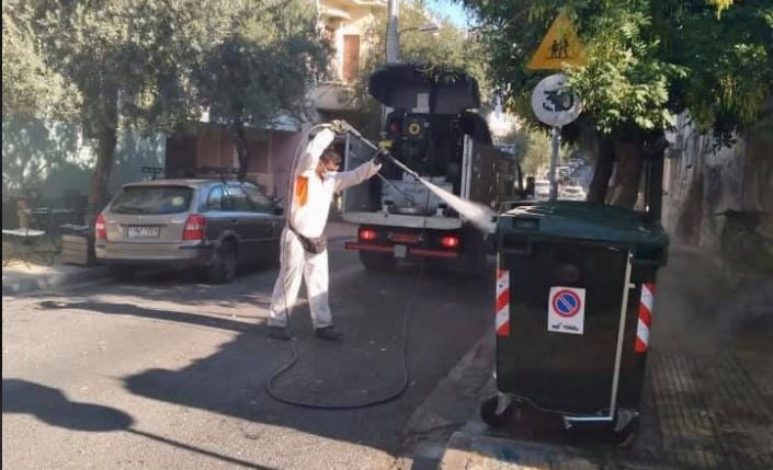 Δήμος Αθηναίων: Καθαριότητα και απολύμανση σε Θησείο και Άνω Πετράλωνα