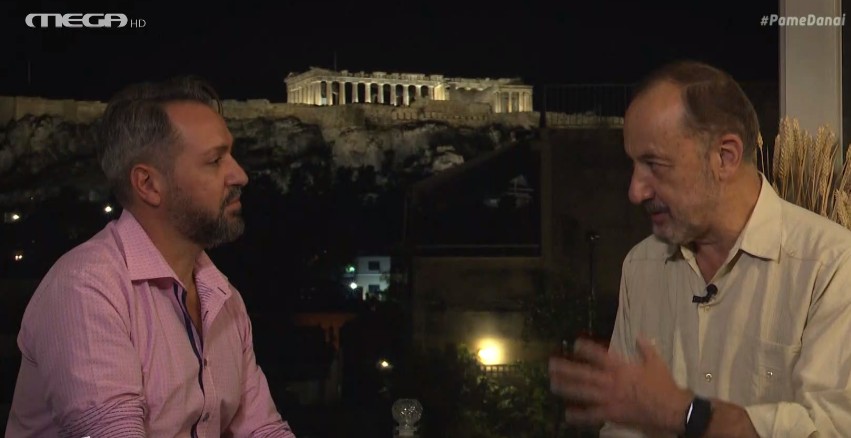 «Πάμε Δανάη!» : Ο Στέλιος Μάινας στη MEGAλη σουίτα