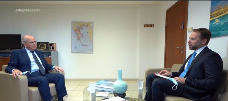 Αποκλειστικά στο MEGA o πρέσβης του Ισραήλ στην Ελλάδα