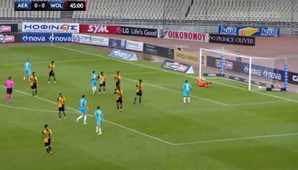 ΑΕΚ – Βόλφσμπουργκ: Το γκολ του Μεχμέτι