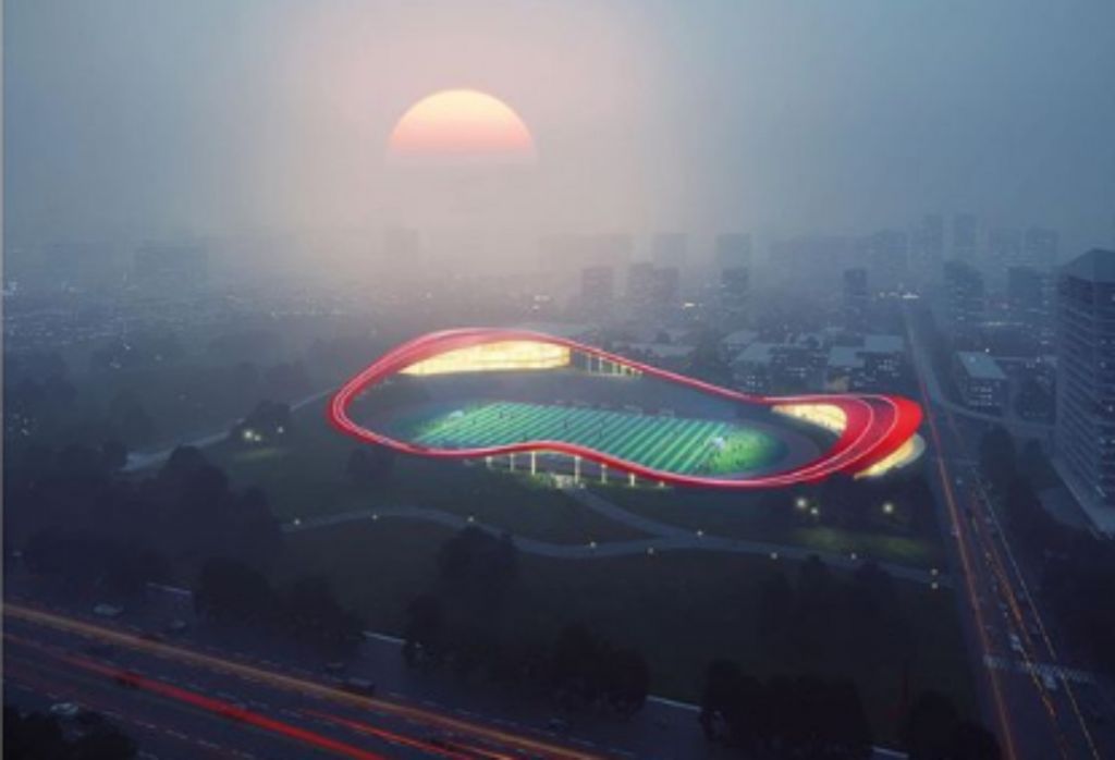 Η «Καμπύλη της Σοφίας» στην Τσενγκντού της Κίνας εντυπωσιάζει