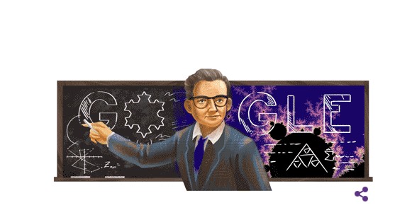 Μπενουά Μάντελμπροτ : Το Google με doodle τιμά τον γαλλοαμερικανό μαθηματικό