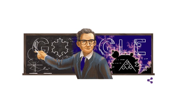 Μπενουά Μάντελμπροτ : Το Google με doodle τιμά τον γαλλοαμερικανό μαθηματικό