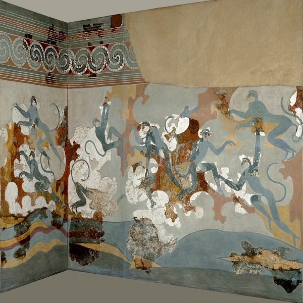 Κνωσός: Το μυστήριο αρχαίων τοιχογραφιών με... μπλε πίθηκους