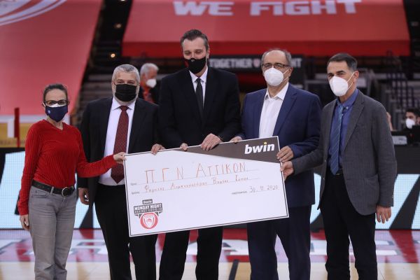 Ο Ολυμπιακός προσφέρει έμπρακτα στη μάχη κατά του κοροναϊού