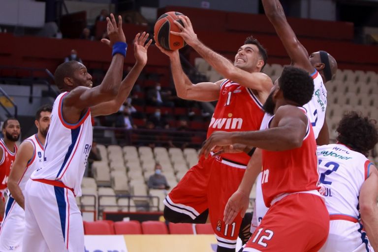 Ολυμπιακός : Αρνητικά όλα τα τεστ κοροναϊού στην ομάδα μπάσκετ