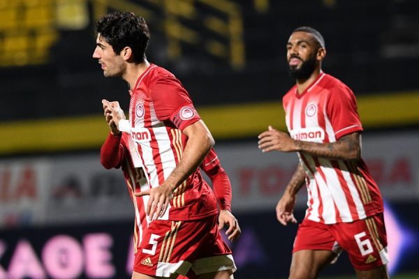 Άρης – Ολυμπιακός : Προβάδισμα με Μπουχαλάκη για τους «ερυθρόλευκους»