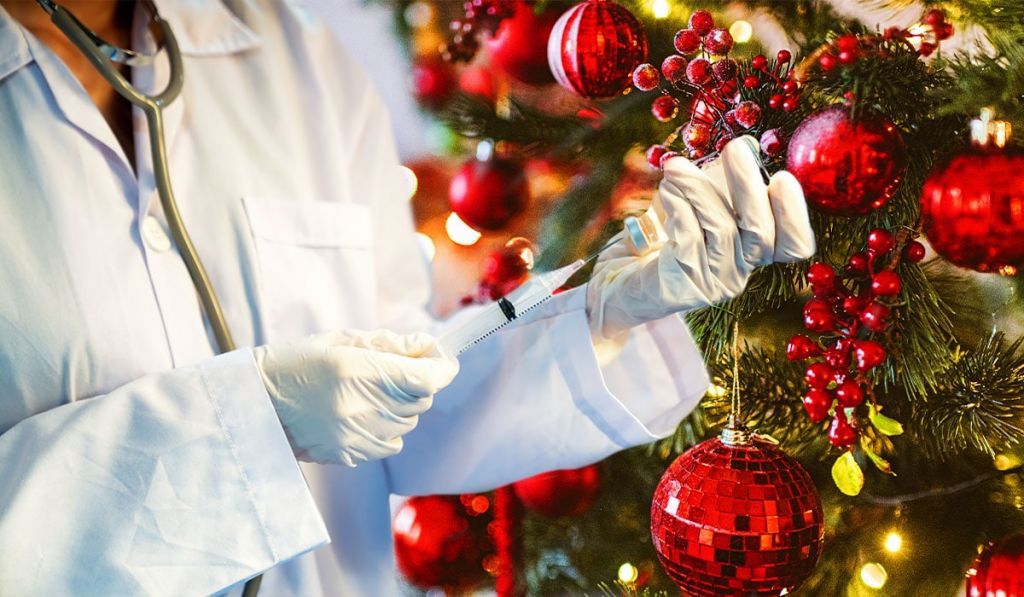 Κοροναϊός : Αγώνας δρόμου για χριστουγεννιάτικο δέντρο με εμβόλια