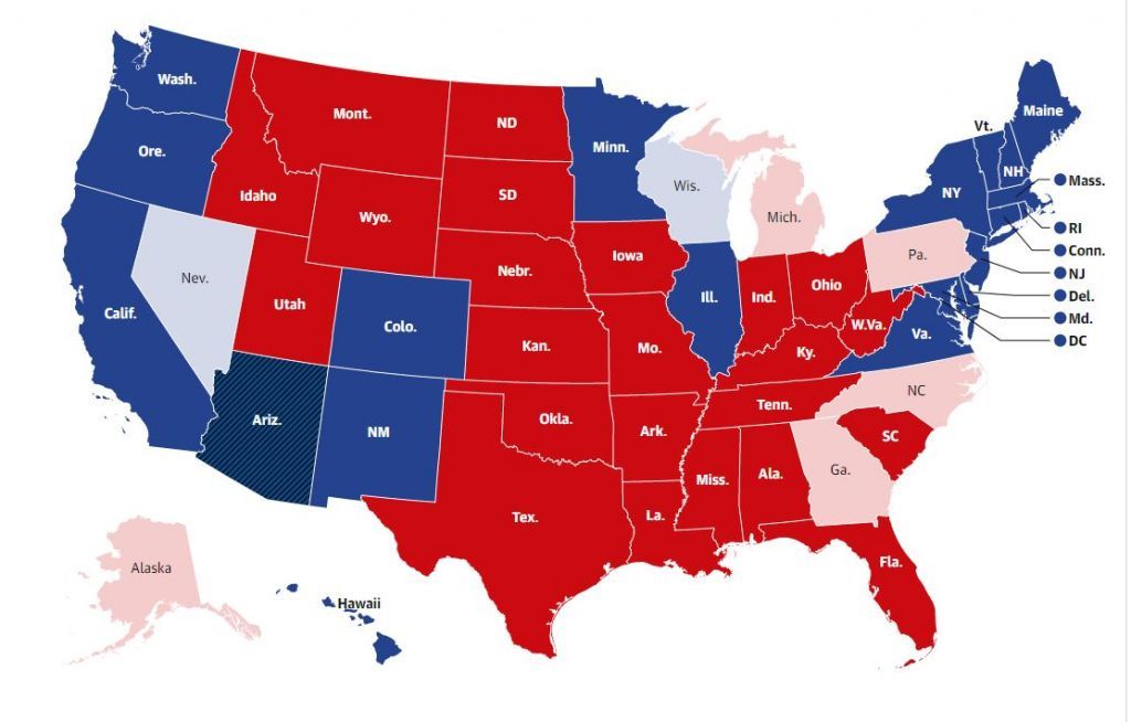 Προεδρικές εκλογές ΗΠΑ : Θολό το τοπίο για τον νέο πλανητάρχη – Τι χρειάζονται Μπάιντεν και Τραμπ για τη νίκη