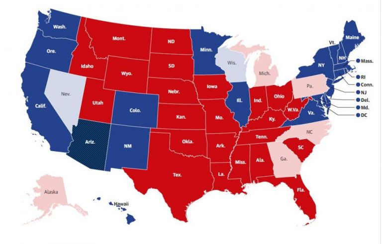 Προεδρικές εκλογές ΗΠΑ : Θολό το τοπίο για τον νέο πλανητάρχη – Τι χρειάζονται Μπάιντεν και Τραμπ για τη νίκη