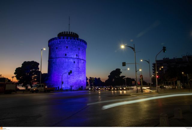 Παγκόσμια Ημέρα Διαβήτη : Στα μπλε φωταγωγήθηκαν Βουλή και Λευκός Πύργος