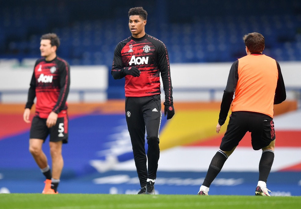 Οι οπαδοί της Έβερτον ευχαρίστησαν τον Ράσφορντ για τις δράσεις του