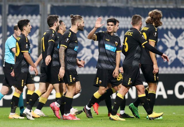 Περίπατος της ΑΕΚ στην Ουκρανία, 1-4 τη Ζόρια