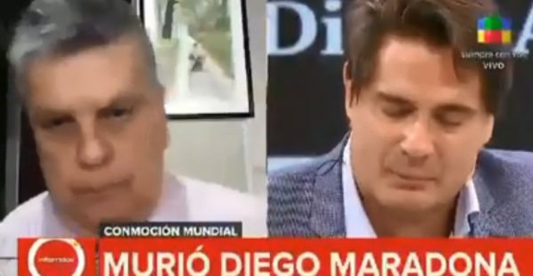 Μαραντόνα : Αργεντίνος παρουσιαστής λυγίζει την ώρα που ανακοινώνει τον θάνατό