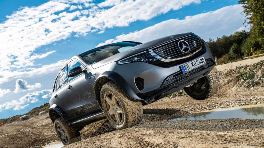 H Mercedes-Benz EQC 4x4x2 αντιμέτωπη με νέα… βάθη