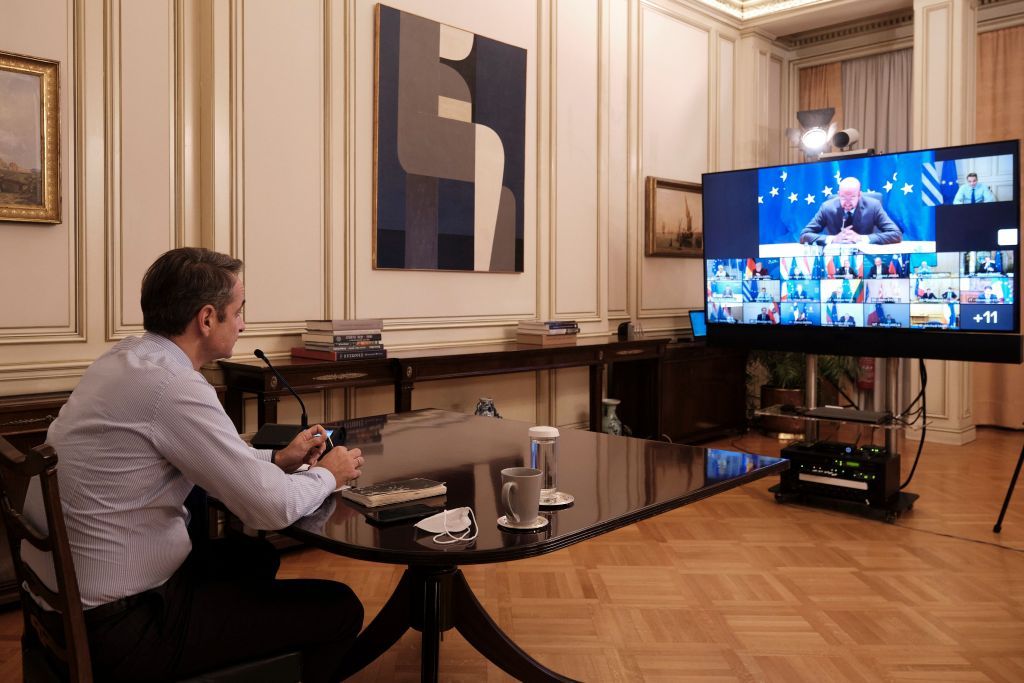 Κοροναϊός : Καλύτερο συντονισμό μεταξύ των χωρών στην ΕΕ ζήτησε ο Μητσοτάκης