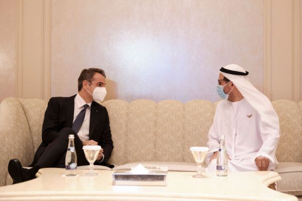 Συνάντηση Μητσοτάκη με Σεΐχη ΗΑΕ – Στο επίκεντρο οι τουρκικές προκλήσεις