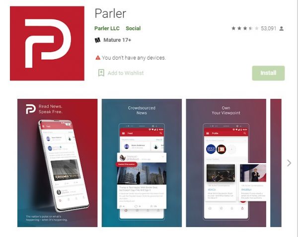 Parler: Το νέο Μέσο των οπαδών του Τραμπ