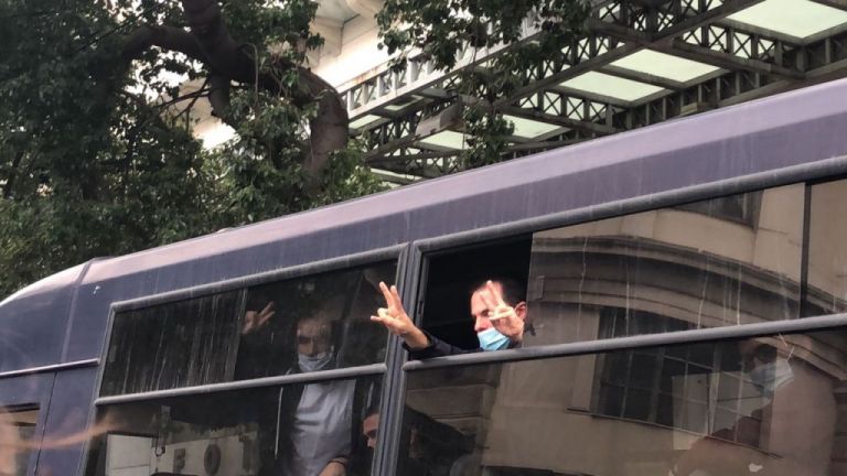 Δεκάδες προσαγωγές στη διαδήλωση για το Πολυτεχνείο