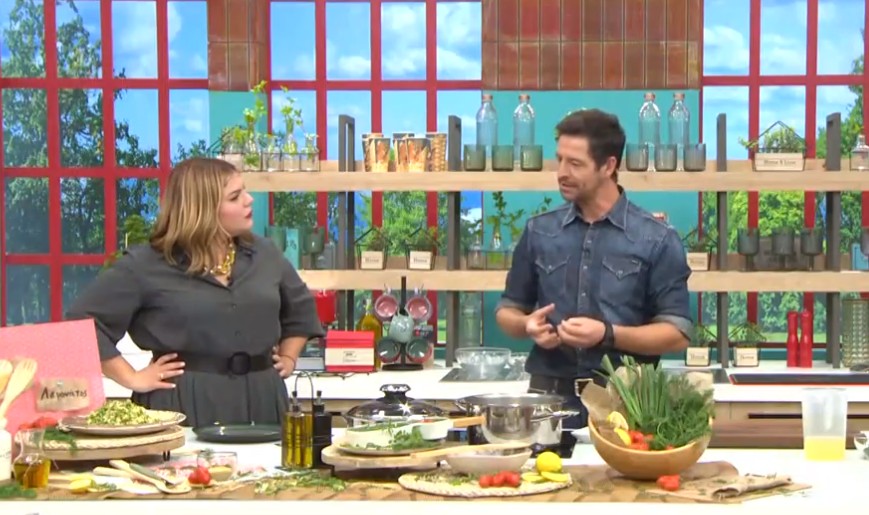 Λεμονάτος αρακάς με πλιγούρι από τον Απόστολο Ρουβά