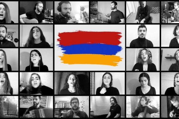 Καλλιτέχνες από τη Θεσσαλονίκη τραγουδούν για την Αρμενία