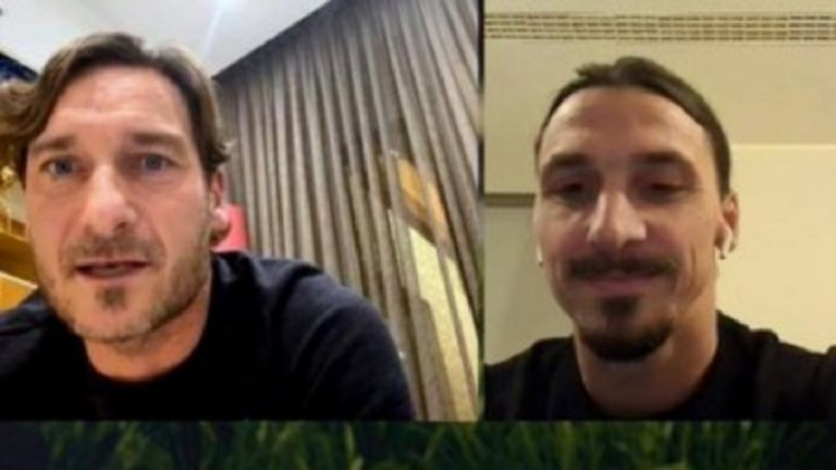 Τότι για Ιμπραΐμοβιτς: «Ο Ζλάταν μπορεί να παίζει ποδόσφαιρο με το ένα πόδι και μέχρι τα 50»