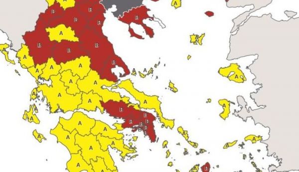 Κοροναϊός : Σε τρεις ζώνες χωρίζεται η Ελλάδα – Ο νέος υγειονομικός χάρτης