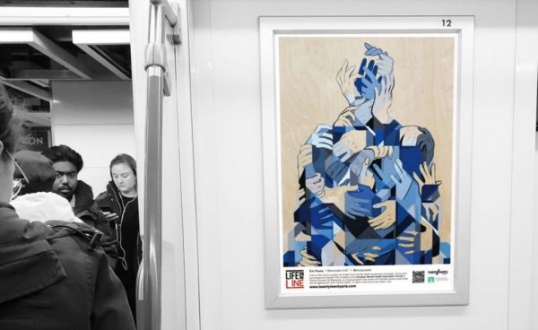 Αφίσες στο μετρό του Τορόντο μιλούν για την ψυχική υγεία