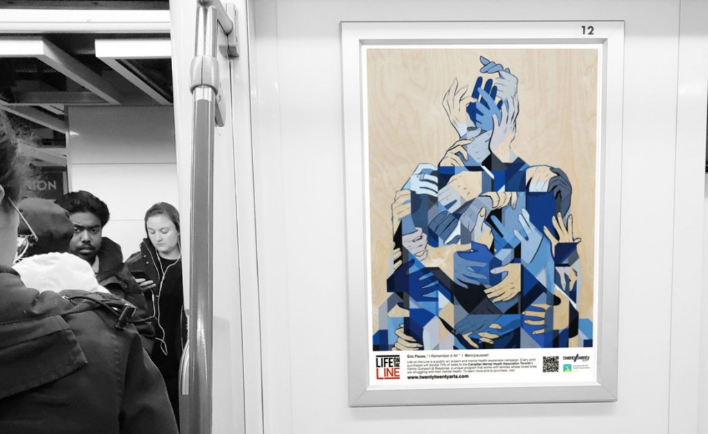 Αφίσες στο μετρό του Τορόντο μιλούν για την ψυχική υγεία