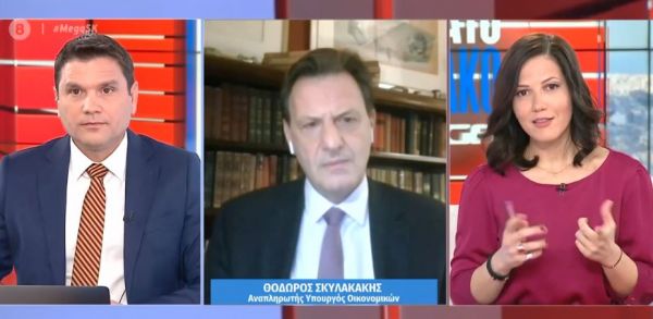 Θεόδωρος Σκυλακάκης : Δύσκολοι οι επόμενοι 4-5 μήνες – Σταδιακά η άρση του lockdown, όπως τον Μάρτιο