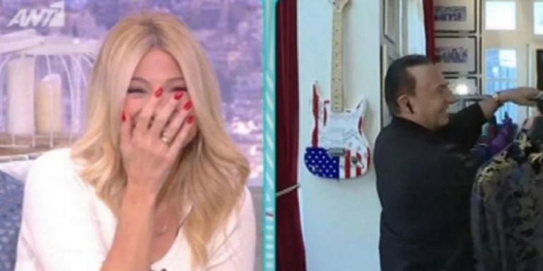 Φαίη Σκορδά : Η απίστευτη ερώτηση στον Λευτέρη Πανταζή που έφερε γέλια