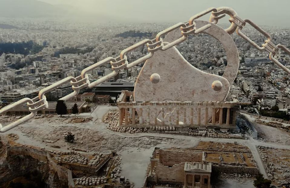 Lockdown : Οι άδειες ελληνικές πόλεις από ψηλά