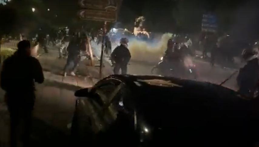 Lockdown : Συγκέντρωση στο Λευκό Πύργο - Επεισόδια μεταξύ διαδηλωτών και αστυνομίας