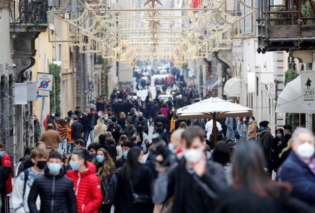 Κοροναϊός : 12.3% το ποσοστό θετικότητας στην Ιταλία