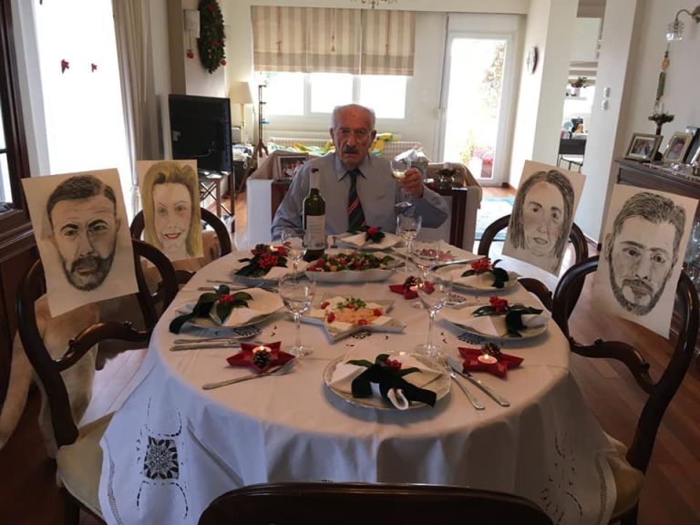 Ο Δημήτρης Κλέτσας κατάφερε να «ενώσει» την οικογένεια του παρά τα περιοριστικά μέτρα