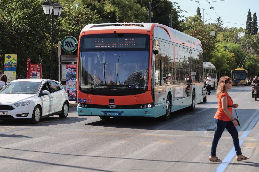 Ηλεκτρικό λεωφορείο κάνει ντεμπούτο στη γραμμή Κυψέλη – Παγκράτι