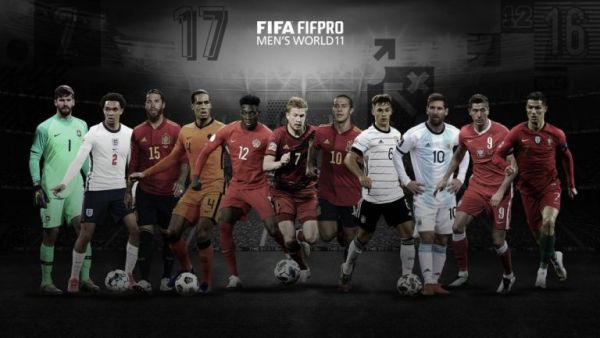 Βραβεία FIFA : Η κορυφαία ενδεκάδα της σεζόν