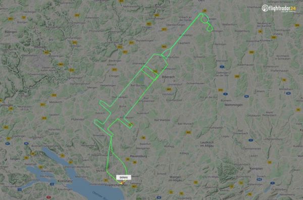Γερμανία : Πιλότος έκανε πτήση σε σχήμα… σύριγγας