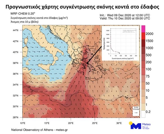 Καιρός : Τι προκάλεσε τη σημερινή κόκκινη ανατολή στον ουρανό της Ελλάδας