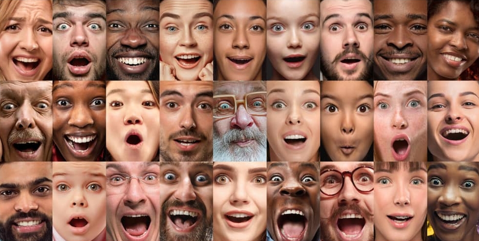 Από το Περού μέχρι τη Σουηδία, όλοι οι λαοί εκφράζονται με τις ίδιες γκριμάτσες