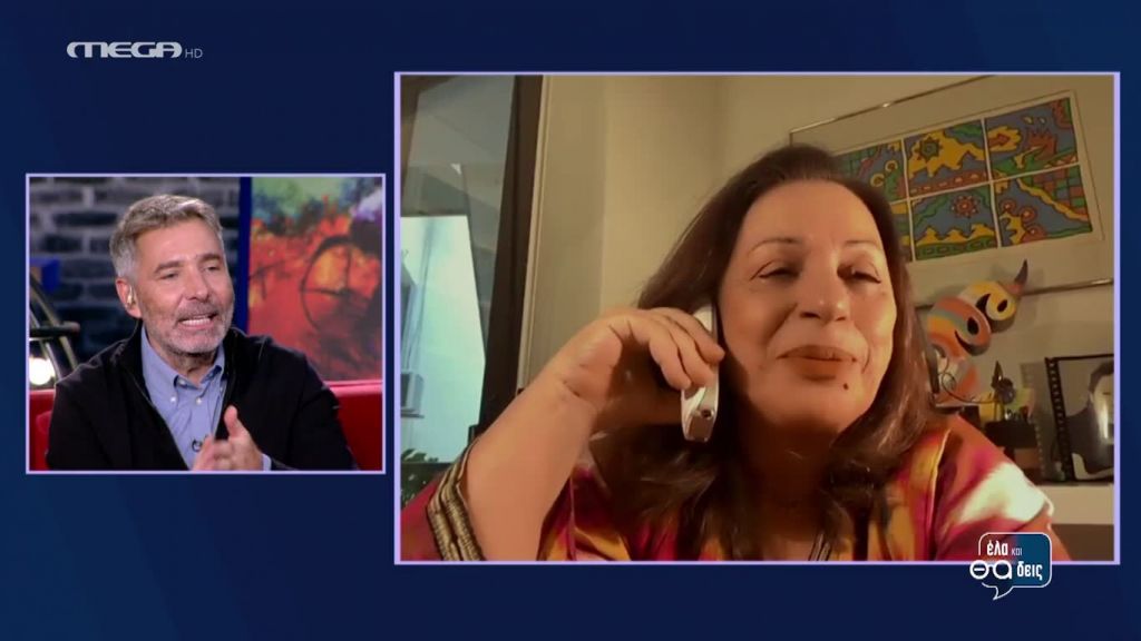 Η Χαρούλα Αλεξίου στην παρέα του «Έλα και θα δεις»